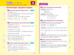 Fiches bac - Maths 1re générale (spécialité)
