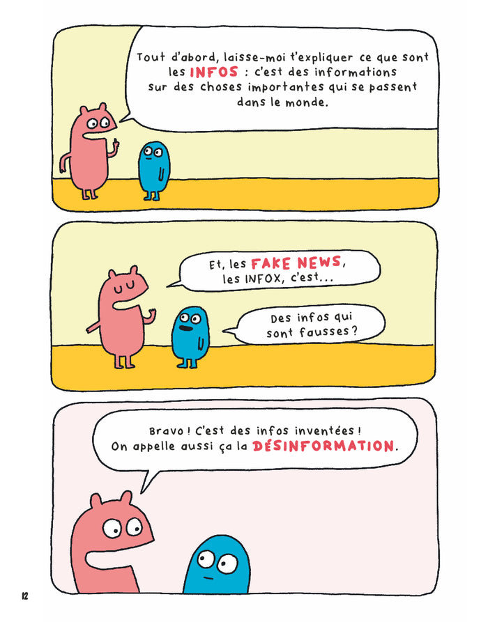 L'attaque des slips tueurs - la BD pour apprendre à combattre les fake news