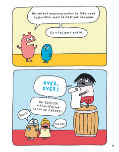 L'attaque des slips tueurs - la BD pour apprendre à combattre les fake news