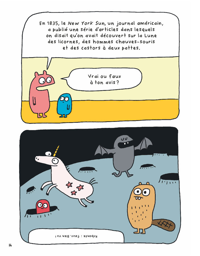 L'attaque des slips tueurs - la BD pour apprendre à combattre les fake news