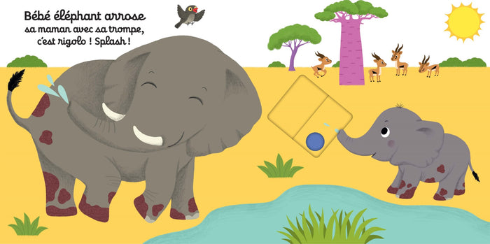 On s'amuse, petit éléphant ?