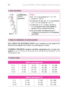 Concours SESAME en 50 fiches: 2024