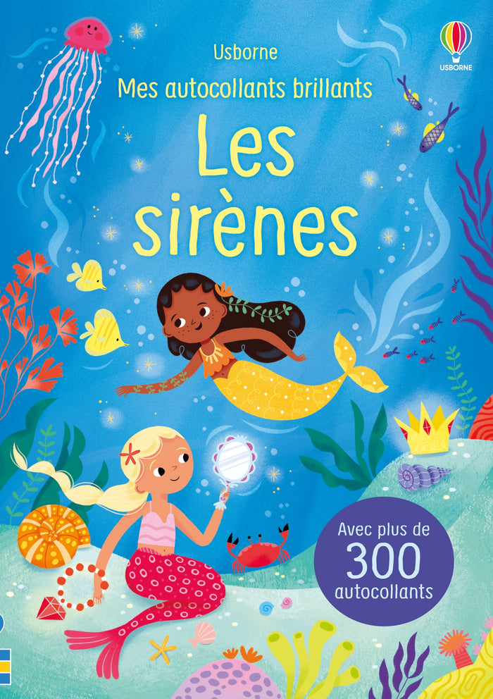 Ma valisette d'autocollants Licornes, sirènes et fées : avec de nombreux autocollants brillants ! - Dès 3 ans