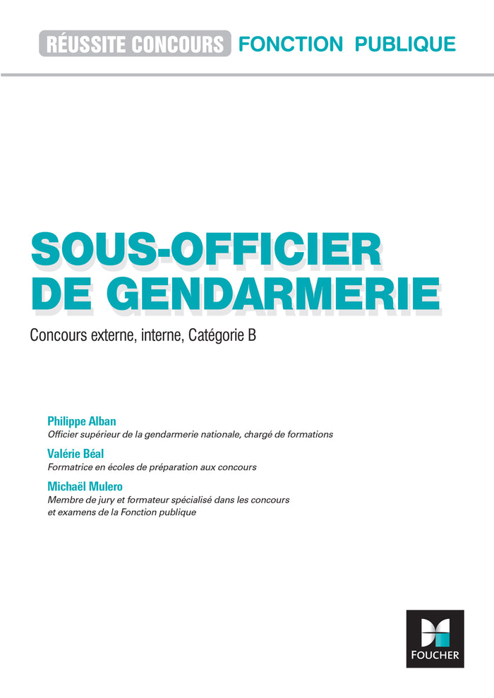 Réussite Concours - Sous-officier de gendarmerie - 2025-2026- Préparation complète