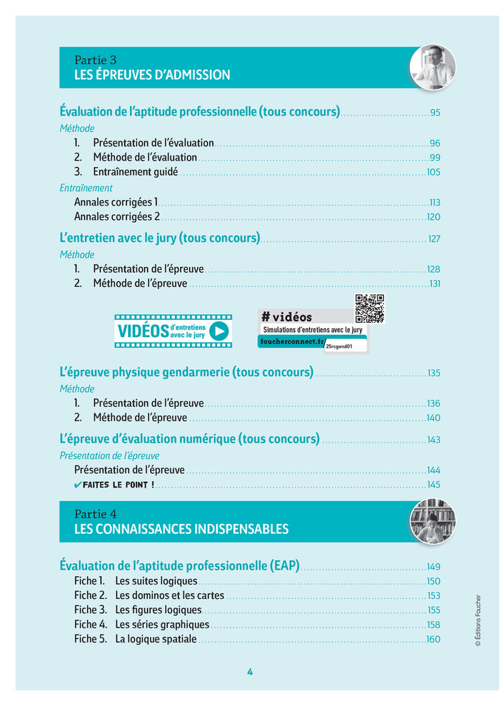 Réussite Concours - Sous-officier de gendarmerie - 2025-2026- Préparation complète