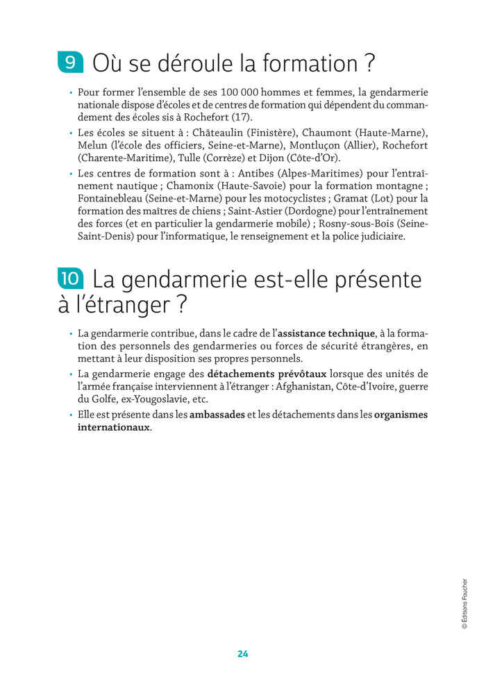 Réussite Concours - Sous-officier de gendarmerie - 2025-2026- Préparation complète