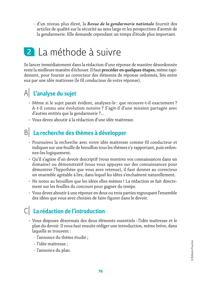 Réussite Concours - Sous-officier de gendarmerie - 2025-2026- Préparation complète