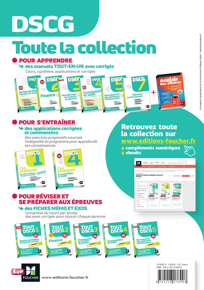 Tout le DSCG 2 - Finance PCG 2025 - Révision et entraînement