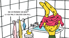 Obi prend son bain