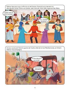 Raconte-moi les rois et reines en BD