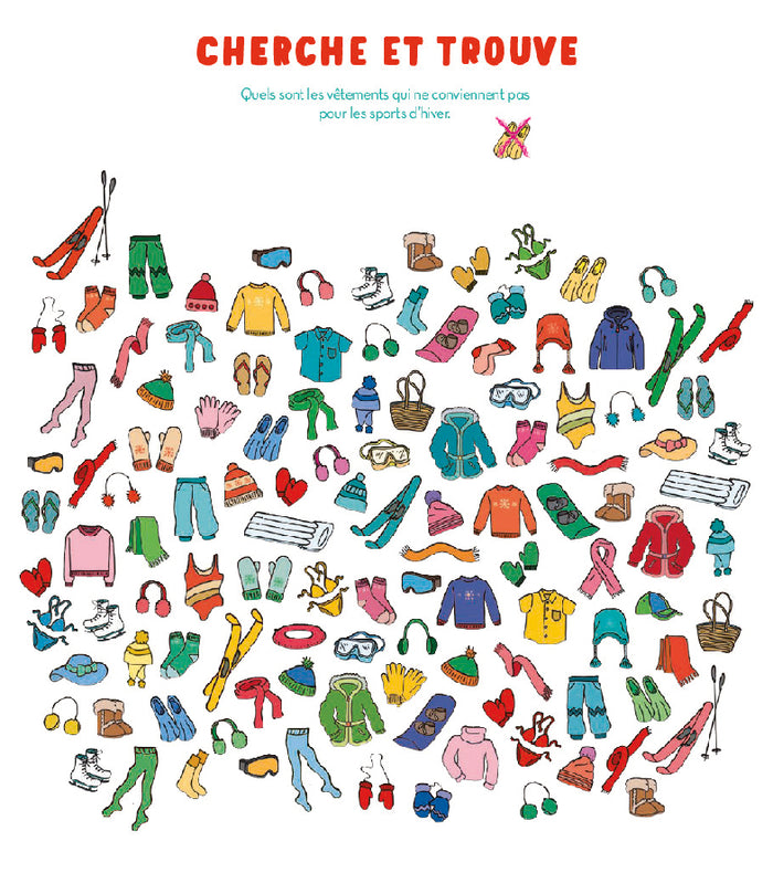 Le cahier d'activités de la famille Oukilé - Hiver