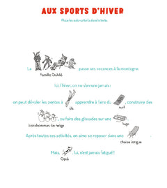 Le cahier d'activités de la famille Oukilé - Hiver