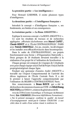 Halte à la dictature de l'intelligence !