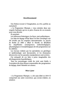 Le Programme Olympia