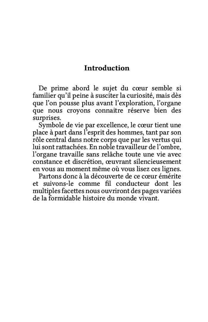 Le coeur et ses secrets