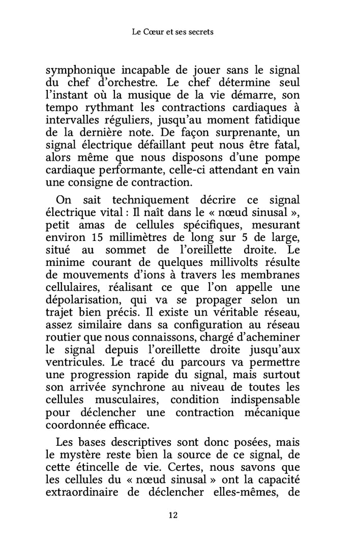 Le coeur et ses secrets