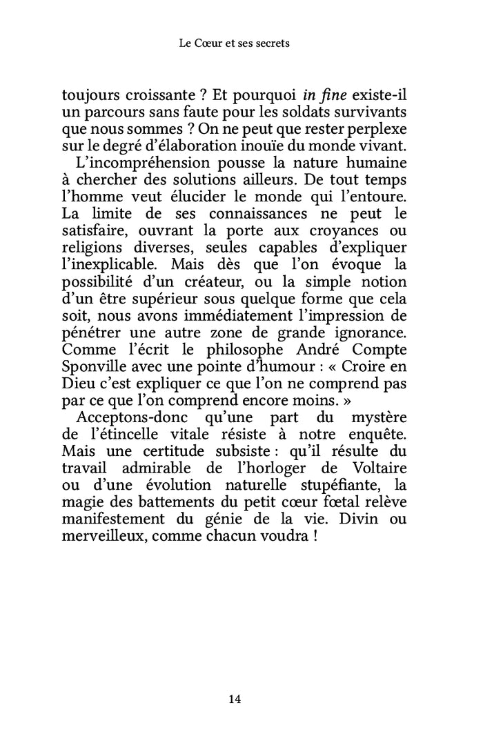 Le coeur et ses secrets