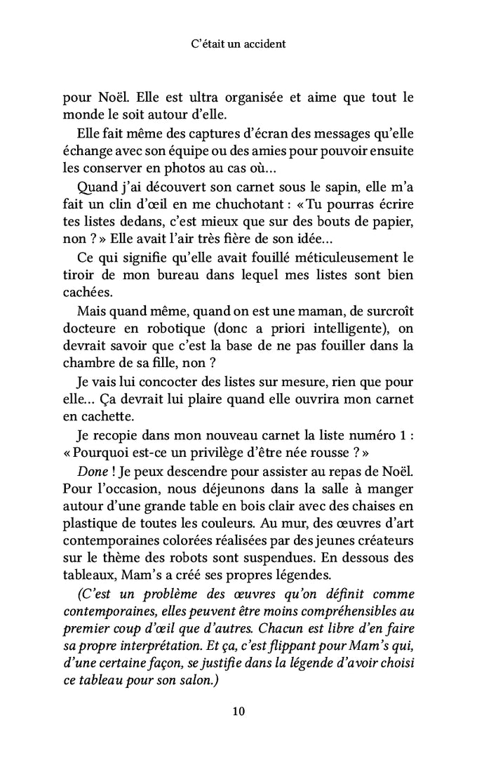 C'était un accident