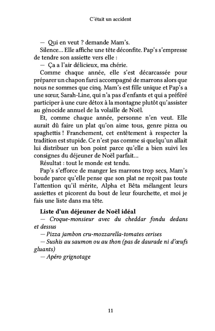 C'était un accident