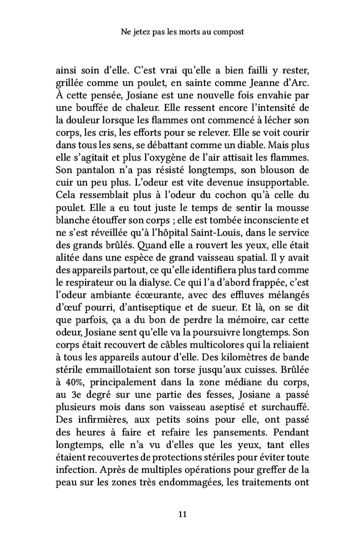 Ne jetez pas les morts au compost