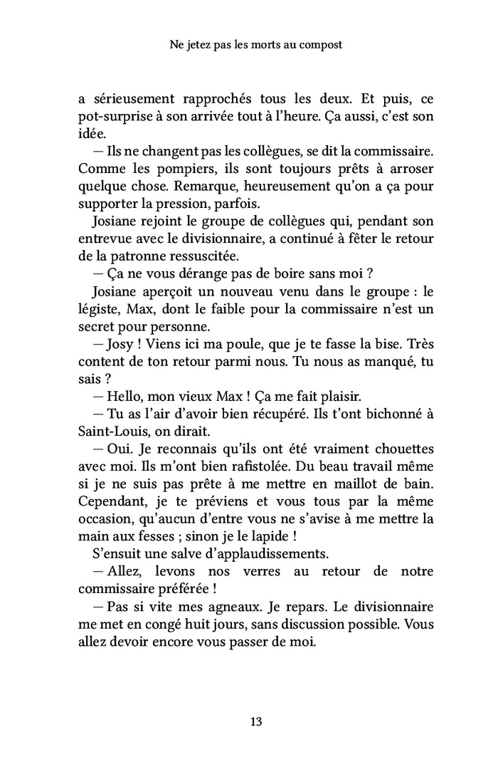 Ne jetez pas les morts au compost