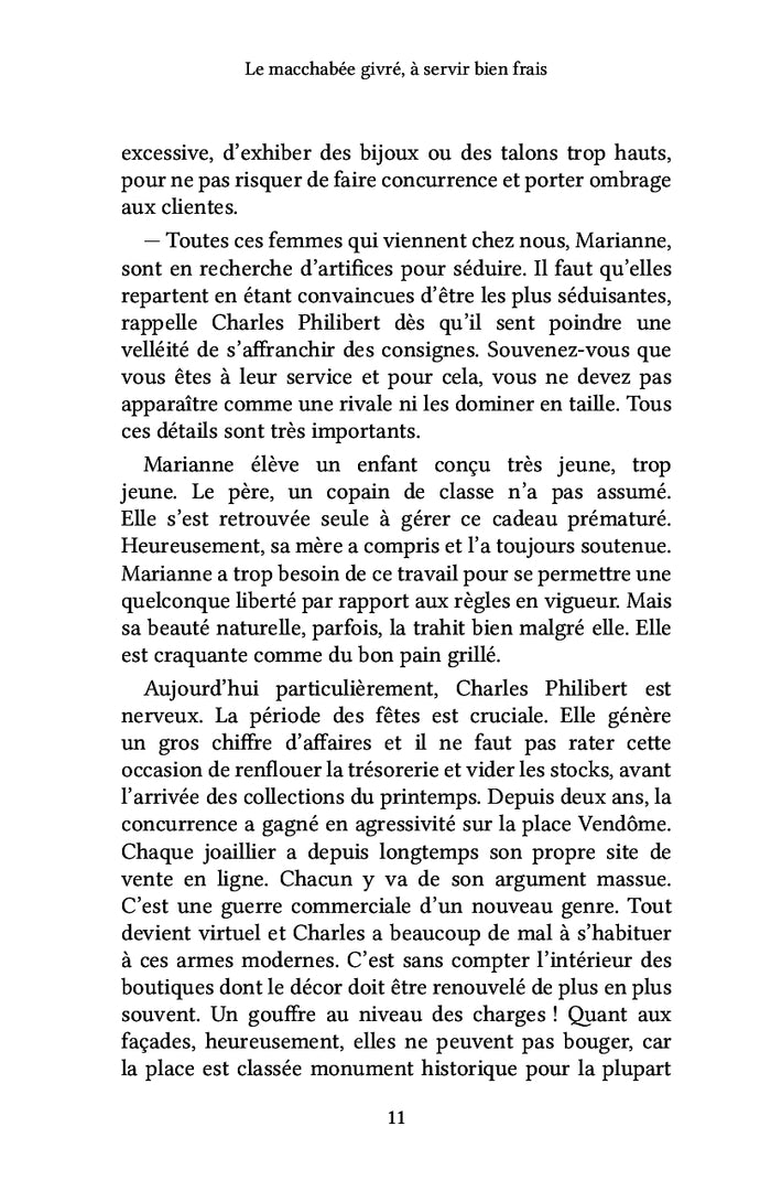 Le macchabée givré, à servir bien frais