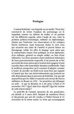 Koltchak à la fin de la Grande Guerre