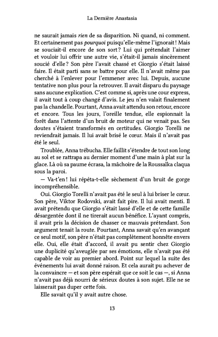 La dernière Anastasia