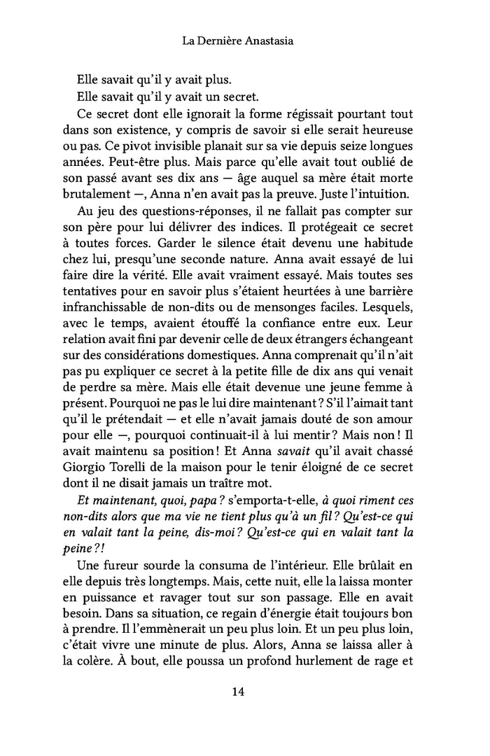 La dernière Anastasia