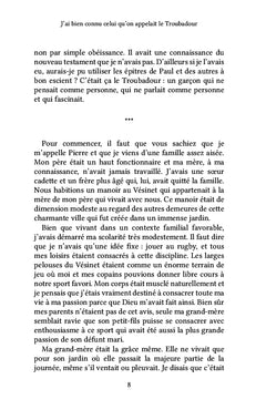 J'ai bien connu celui qu'on appelait le Troubadour