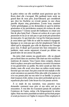 J'ai bien connu celui qu'on appelait le Troubadour