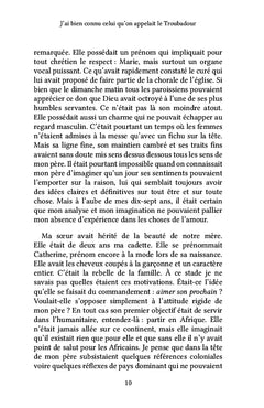 J'ai bien connu celui qu'on appelait le Troubadour