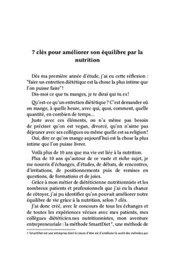7 clés pour améliorer son équilibre par la nutrition