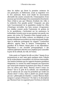 L'Éternité et deux mains