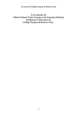 Au coeur du Collège français de Buenos Aires