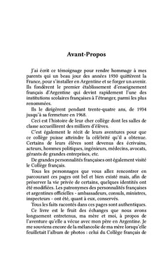 Au coeur du Collège français de Buenos Aires