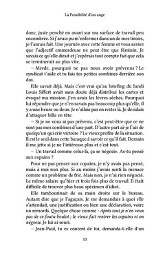 La Possibilité d'un ange