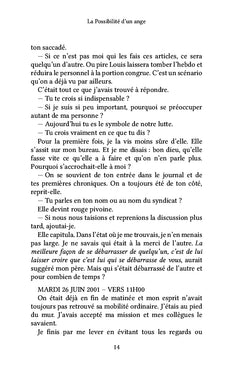 La Possibilité d'un ange