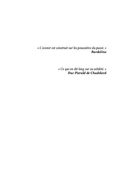 Les Chroniques de la famille De Quent - Deuxième partie