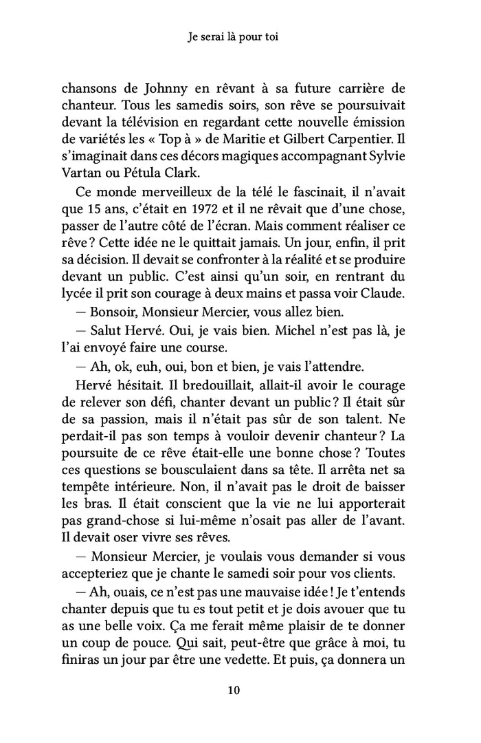 Je serai là pour toi