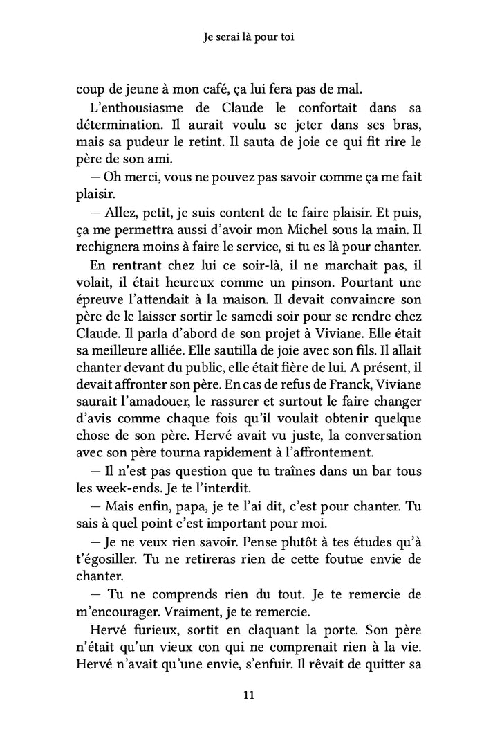 Je serai là pour toi