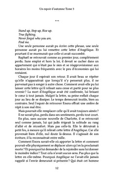 Un espoir d'automne Tome 3