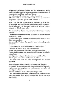 Imprègne-toi de Vie !