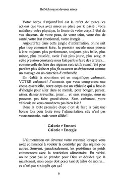 Réfléchissez et devenez mince