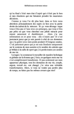 Réfléchissez et devenez mince
