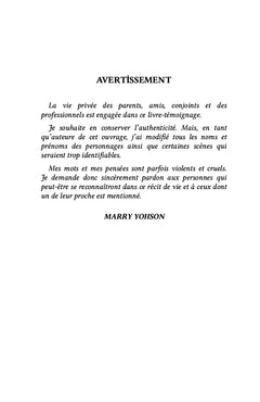 Enfermé depuis tout petit