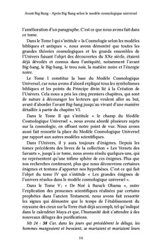 Avant Big Bang - Après Big Bang selon le modèle cosmologique universel
