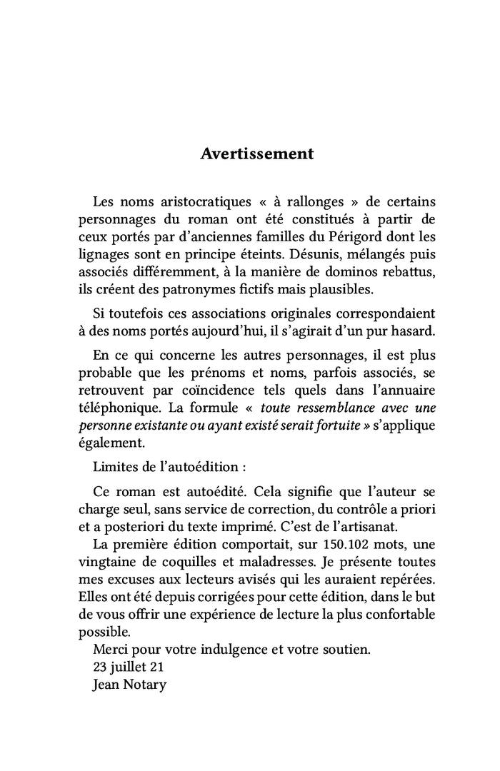 Cinq siècles à rebours