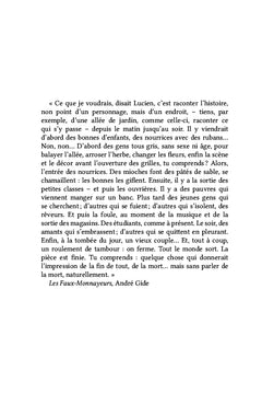 Cinq jardins