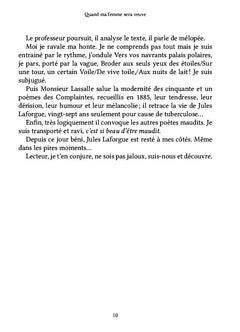 Quand ma femme sera veuve